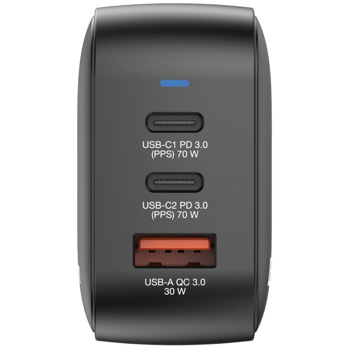 Verbatim Mini GaN Charger 70W 2xUSB-C, 1xUSB-A Verbatim Mini GaN Charger 70W 2xUSB-C, 1xUSB-A